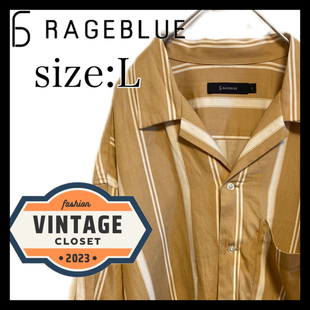 RAGEBLUE(レイジブルー)の[RAGEBLUE(レイジブルー)]半袖シャツ　size:L メンズのトップス(シャツ)の商品写真