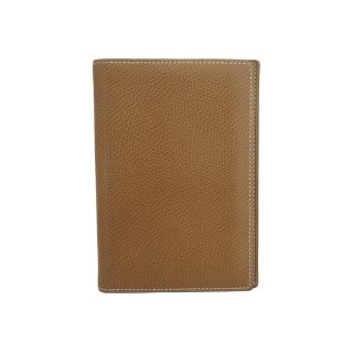 Hermes - エルメス HERMES 手帳カバー ノートカバー レザー ブラウン