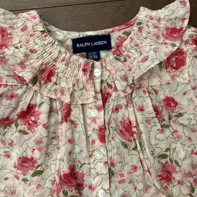 Ralph Lauren(ラルフローレン)の最終お値下げ　ラルフローレン　ブラウス キッズ/ベビー/マタニティのキッズ服女の子用(90cm~)(ブラウス)の商品写真