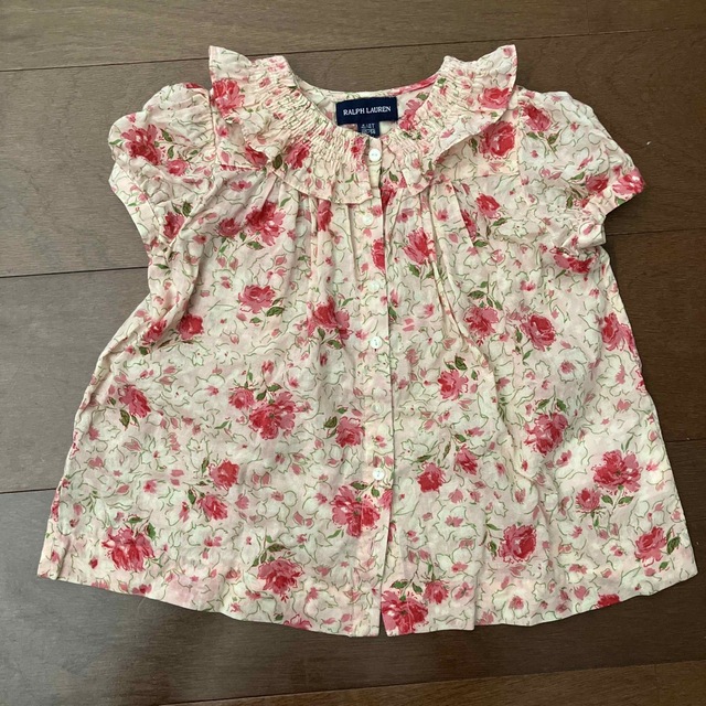 Ralph Lauren(ラルフローレン)の最終お値下げ　ラルフローレン　ブラウス キッズ/ベビー/マタニティのキッズ服女の子用(90cm~)(ブラウス)の商品写真