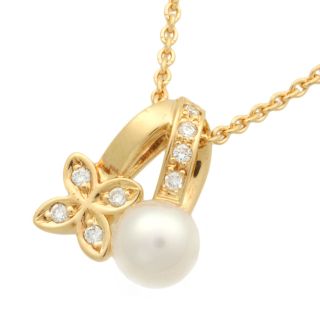 MIKIMOTO - 【本物保証】 箱付 新品同様 ミキモト MIKIMOTO ネックレス ...