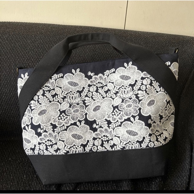 ミナペルホネン 2way トートバッグ ハンドメイド-