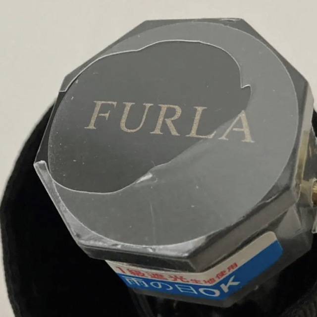 新品⭐️ FURLA フルラ 日傘 フワクール 軽量 折りたたみ傘 黒チェック 6