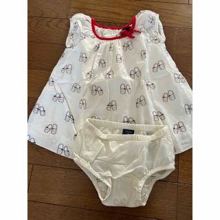 ベビーギャップ(babyGAP)のGap くつ柄のチュニック(ワンピース)