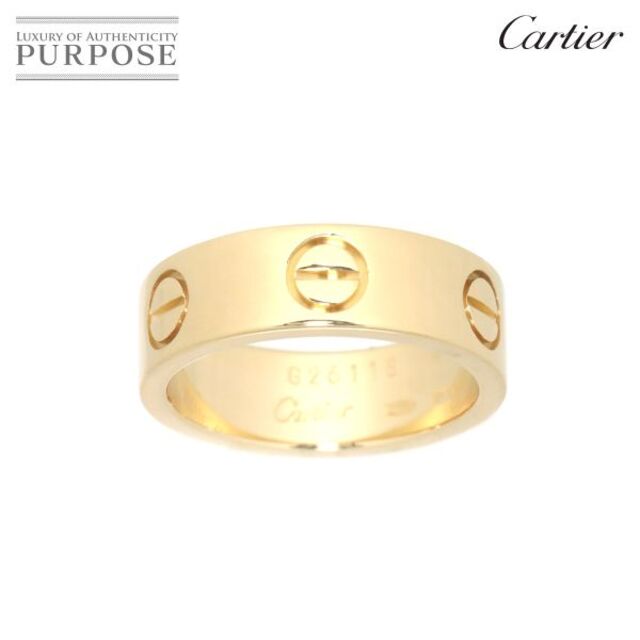 Cartier - カルティエ Cartier ラブ #48 リング K18 YG イエローゴールド 750 指輪 VLP 90185975