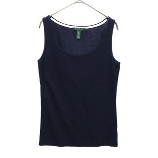 ラルフローレン(Ralph Lauren)のラルフローレン タンクトップ M ネイビー RALPH LAUREN ノースリーブ メンズ 【中古】  【230517】 メール便可(Tシャツ/カットソー(半袖/袖なし))