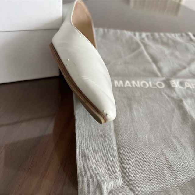 MANOLO BLAHNIK(マノロブラニク)の専用＊MANOLO BLAHNIK　BBフラット  36.5  ロンハーマン レディースの靴/シューズ(その他)の商品写真