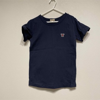 ハッシュアッシュ(HusHush)のハッシュアッシュ　Tシャツ　半袖　ネイビー　紺色　130(Tシャツ/カットソー)
