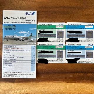 エーエヌエー(ゼンニッポンクウユ)(ANA(全日本空輸))のANA 株主優待券 4枚(その他)