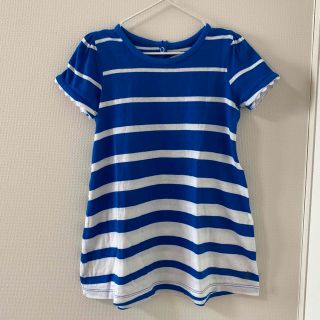 プチバトー(PETIT BATEAU)の美品 プチバトーワンピース 18M 81㎝(ワンピース)