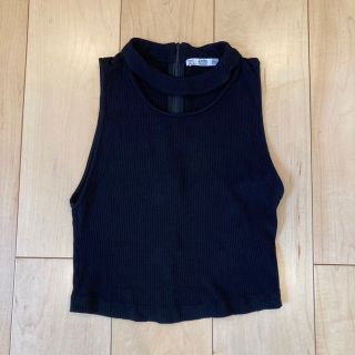 専用 vintage zara choker cropped t(Tシャツ(半袖/袖なし))