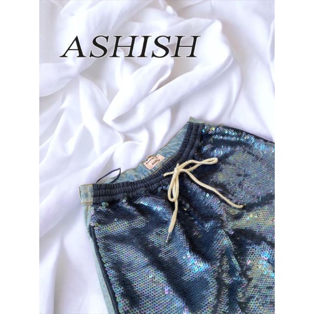 【激レア】Ashish（アシシュ）スパンコール ワイド デニム