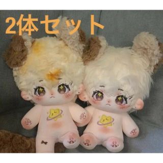 着せ替えぬいぐるみ 20cm 礼星 2種類 2体セットの通販 by むむ's shop