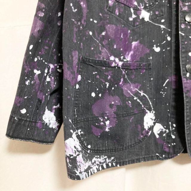 Mサイズ!Needles ペイント加工デニムチョアコート | www.ptdexam.com