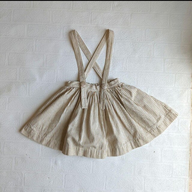 □美品□soor ploom□Mavis skirt□gold stripe