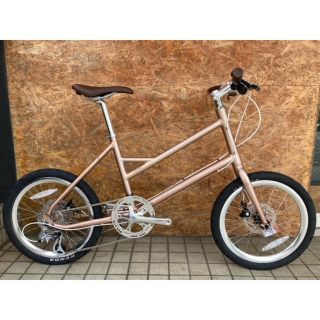 グラシア(GLACIER)の美車! 未使用品 RITEWAY  GLACIER  DISCブレーキ ミニベロ(自転車本体)