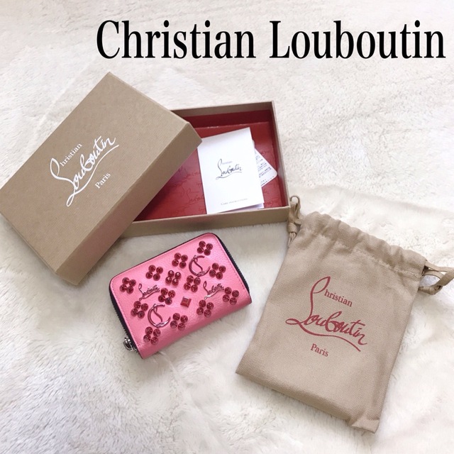 Christian Louboutin - ルブタン 折り財布 ピンク コインケース