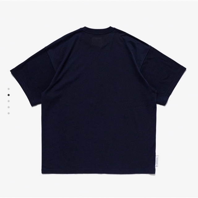 21SS WTAPS COLLEGE SS TEE NAVY Lサイズ