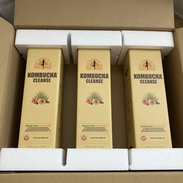 クーポン付き】コンブチャクレンズ 720ml × 3本 - ダイエット食品