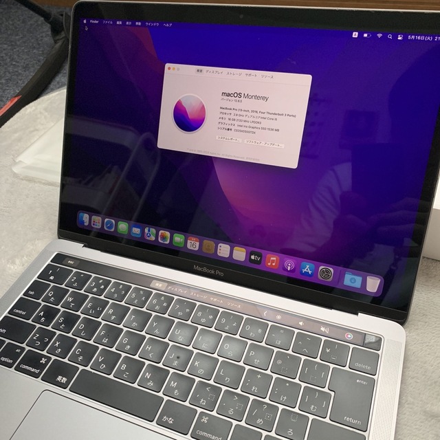 MacBookProMacBook Pro 13inch 2016 i5 2.9GHz / 16GB