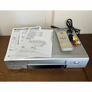 ミツビシデンキ(三菱電機)の【再々値下げ】VHS ビデオデッキ　リモコン　取扱説明書付　三菱HV-H300 (その他)