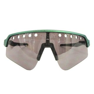 オークリー(Oakley)のオークリー スートロライトスィープ  サングラス プリズムレンズ 緑 黒(サングラス/メガネ)