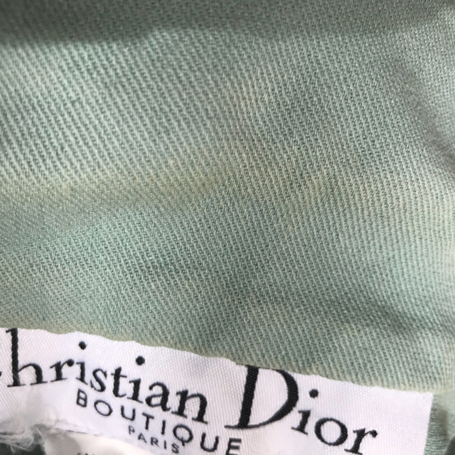 Christian Dior(クリスチャンディオール)のChristianDior エメラルドグリーンGジャン レディースのジャケット/アウター(Gジャン/デニムジャケット)の商品写真