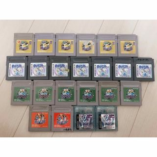 ジャンク品　ポケットモンスター　ゲームボーイソフト　まとめ売り(携帯用ゲームソフト)