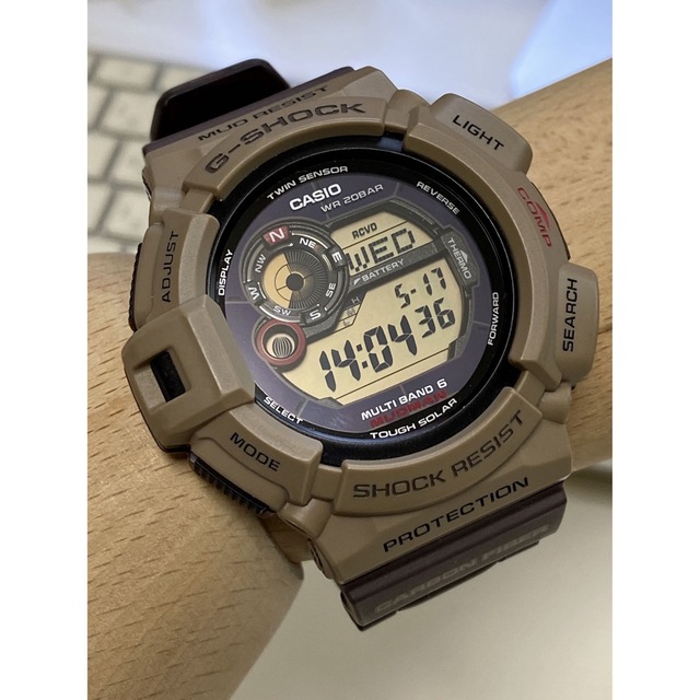 G-SHOCK - デカG-SHOCK/マッドマン/GW-9300/ミリタリー /電波時計