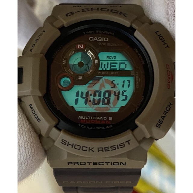 G-SHOCK(ジーショック)のデカG-SHOCK/マッドマン/GW-9300/ミリタリー /電波時計/ソーラー メンズの時計(腕時計(デジタル))の商品写真