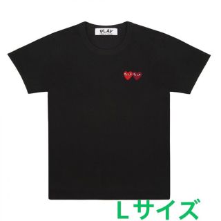 コムデギャルソン(COMME des GARCONS)のCOMME des GARCONS レディース ダブルハートロゴ カットソー(Tシャツ(半袖/袖なし))