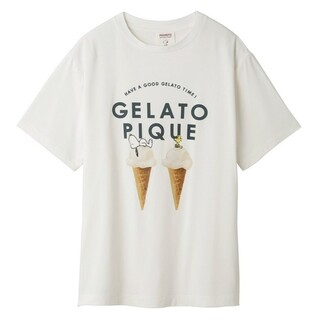 ジェラートピケ(gelato pique)の【タイムセール】gelato pique ×PEANUTS ワンポイントＴシャツ(ルームウェア)