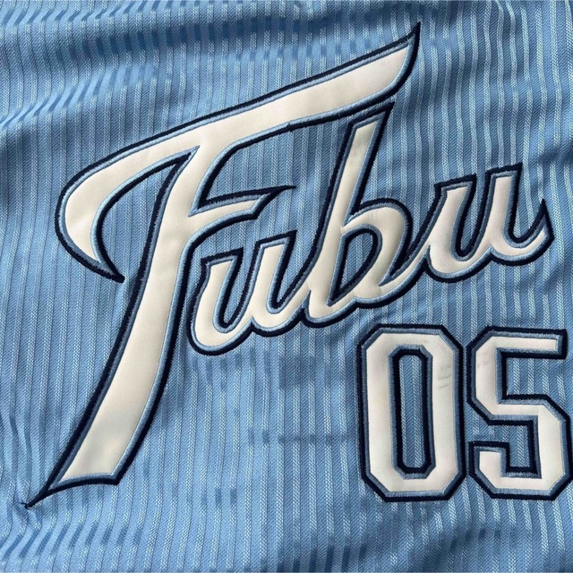 FUBU ベースボール ユニフォーム ゲームシャツ ロゴ刺繍入り