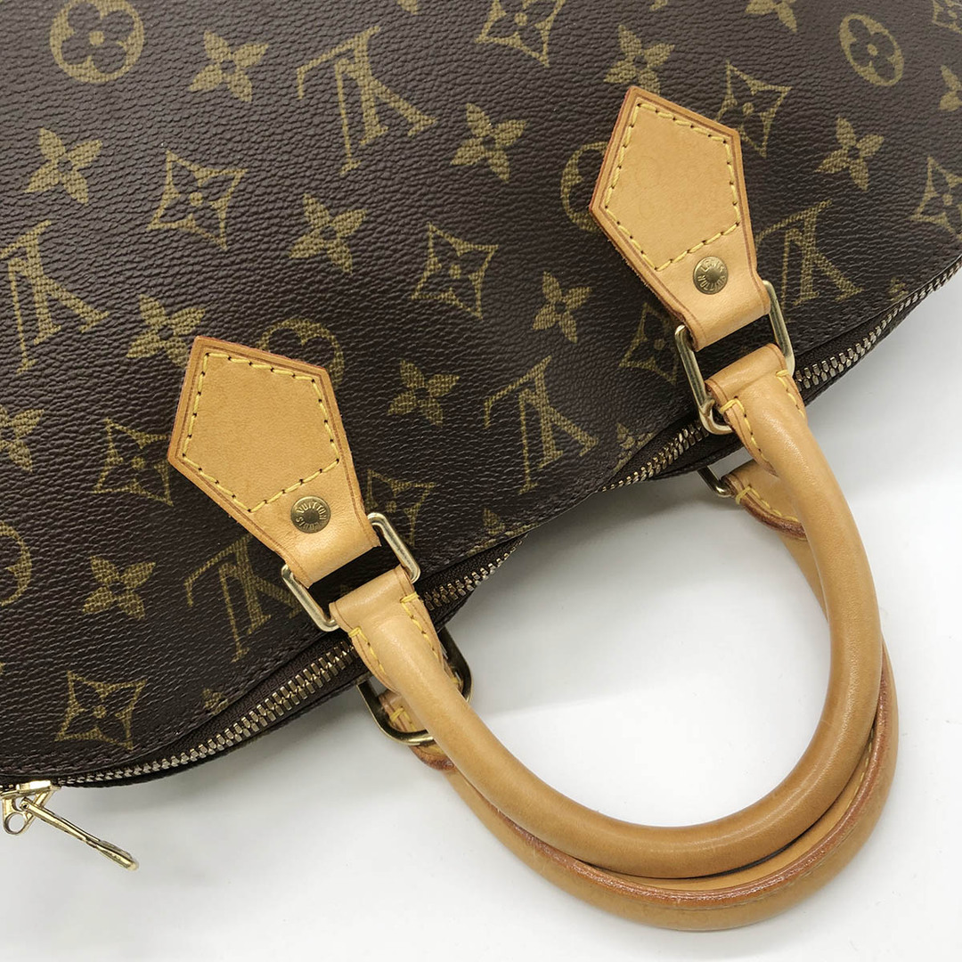 LOUIS VUITTON ルイ・ヴィトン アルマ モノグラム ハンドバッグ バッグ ブラウン PVC レディース M51130 USED 6