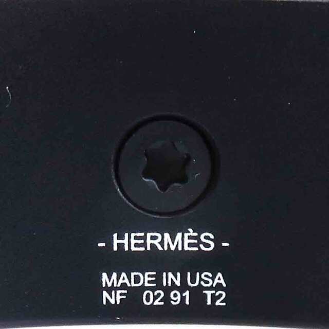 エルメス HERMES バングル コリエドシアン/サンセットアルミニウム マットブラック レディース 送料無料 h29352f 8