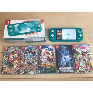 ニンテンドースイッチ(Nintendo Switch)の☆Switch Lite本体＋ソフト5本セット☆(携帯用ゲーム機本体)