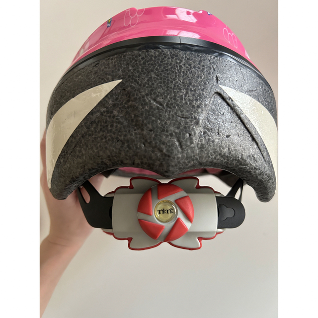 子供用ヘルメット　TETE  splash heart キッズ/ベビー/マタニティの外出/移動用品(自転車)の商品写真