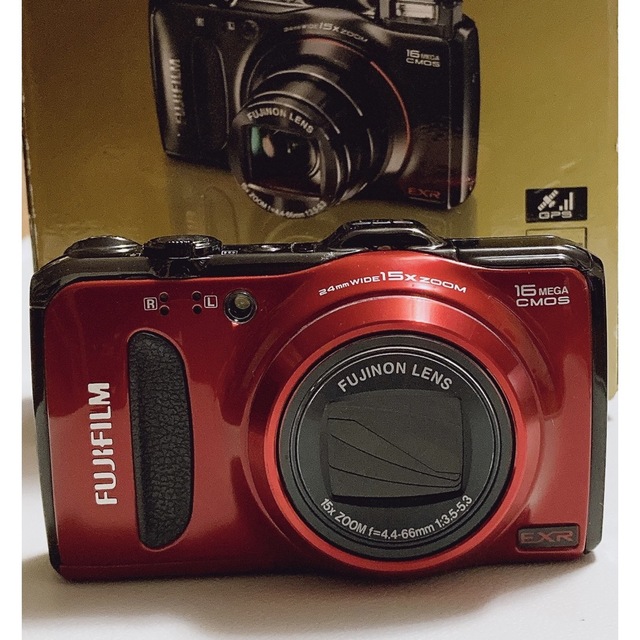 FUJI FILM FinePix F550EXR RED ジャンク品