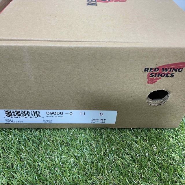 REDWING - 【安心品質066】廃盤茶芯フラットボックス9060レッド REDWING - 【安心品質066】廃盤茶芯フラットボックス9060レッド