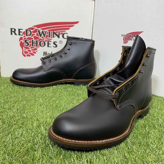 REDWING - 【安心品質066】廃盤茶芯フラットボックス9060レッド REDWING - 【安心品質066】廃盤茶芯フラットボックス9060レッド