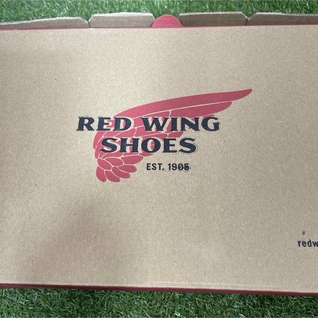 REDWING - 【安心品質066】廃盤茶芯フラットボックス9060レッド REDWING - 【安心品質066】廃盤茶芯フラットボックス9060レッド