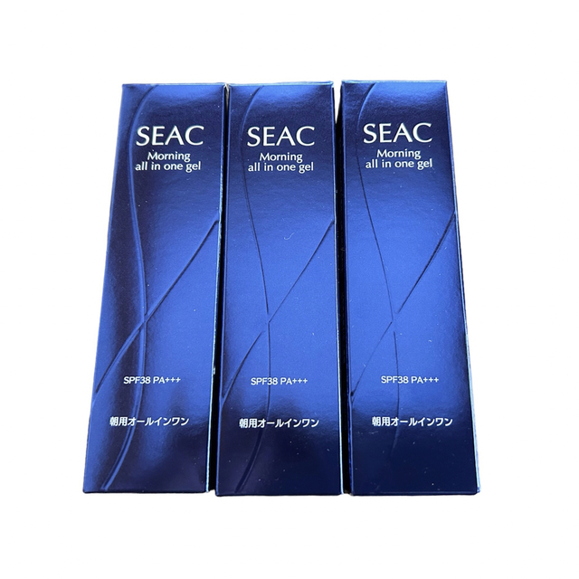 かまぼこ様専用⭐︎SEAC 朝用オールインワン　25g 3本セット コスメ/美容のスキンケア/基礎化粧品(オールインワン化粧品)の商品写真