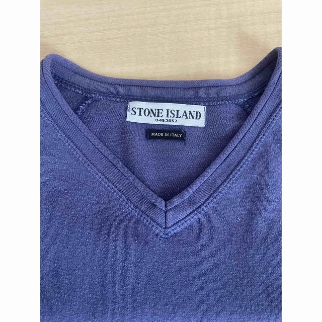 STONE ISLAND(ストーンアイランド)のビンテージ　ストーンアイランド　スエット　S イタリー メンズのトップス(Tシャツ/カットソー(七分/長袖))の商品写真