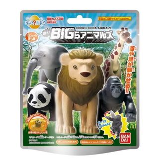 バンダイ(BANDAI)のびっくら？たまご　動く！BIGらアニマルズ　コンプセット(お風呂のおもちゃ)