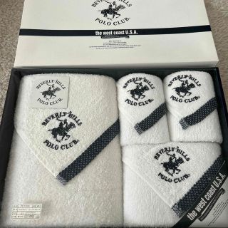 ビバリーヒルズポロクラブ(BEVERLY HILLS POLO CLUB（BHPC）)のBEVERLY HILLS POLO CLUB バスタオル・フェイスタオルセット(タオル/バス用品)