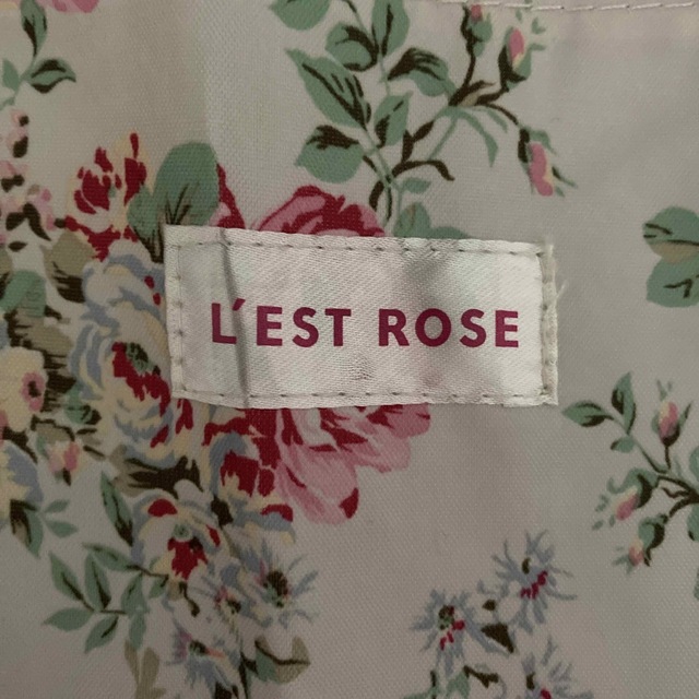L'EST ROSE(レストローズ)のレストローズ　ビニールエコバッグ レディースのバッグ(エコバッグ)の商品写真
