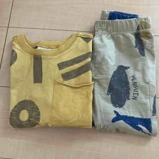 ザラキッズ(ZARA KIDS)のZARA ザラキッズ　ベビー　トップス パンツセット　104cm(Tシャツ/カットソー)