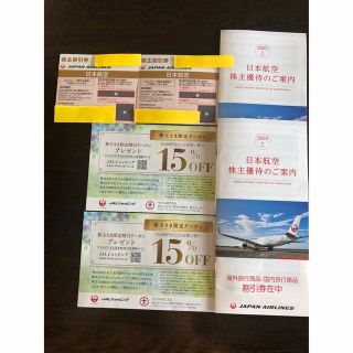 ジャル(ニホンコウクウ)(JAL(日本航空))のJAL株主優待　最新【2023.6.1〜2024.11.30】2セット(その他)