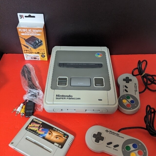 スーパーファミコン   コンデンサ交換等メンテ済 スーパーファミコン