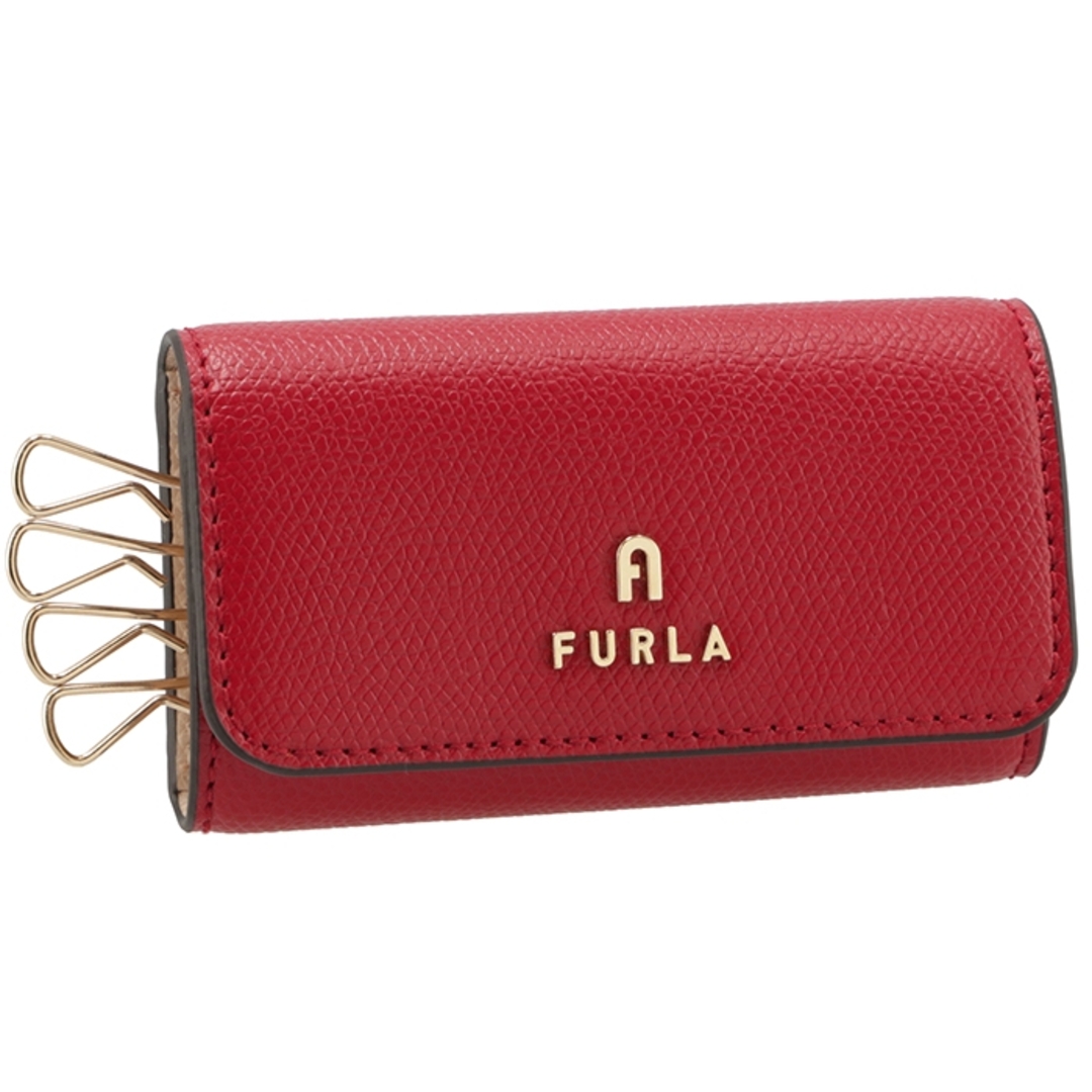 Furla - フルラ FURLA 4連キーケース CAMELIA アーチロゴ WR00436 ...